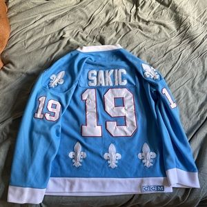 Quebec Nordiques Sakic Jersey